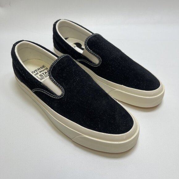 Converse x GOLF le FLEUR One Star Slip Pro Shoes Slip-On Black Women Sz 9.5 NEW - Picture 1 of 13